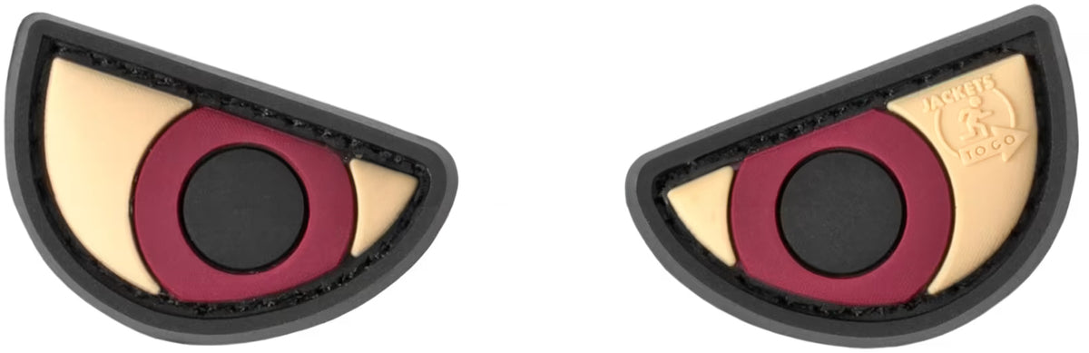 JTG Angry Eyes Rubber Patch Set