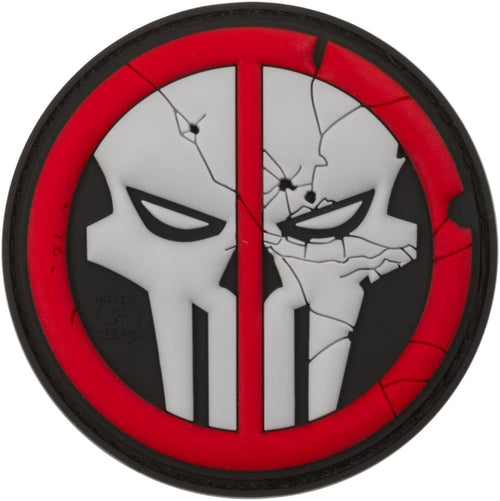 JTG Deathpool Skull Rubber Patch
