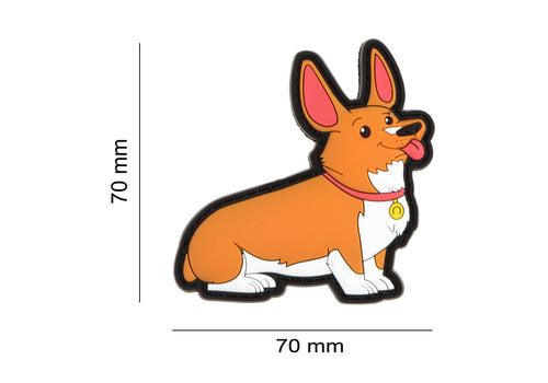 Airsoftology "Einstein" Happy Corgi Patch