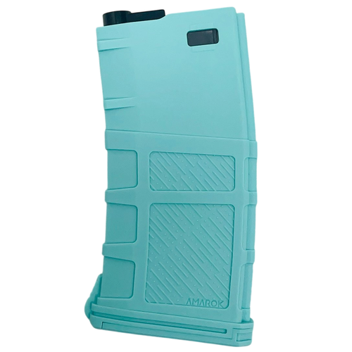 Amarok AM190 Fast Feed Mid Cap Short M4 Magazine - Light Blue