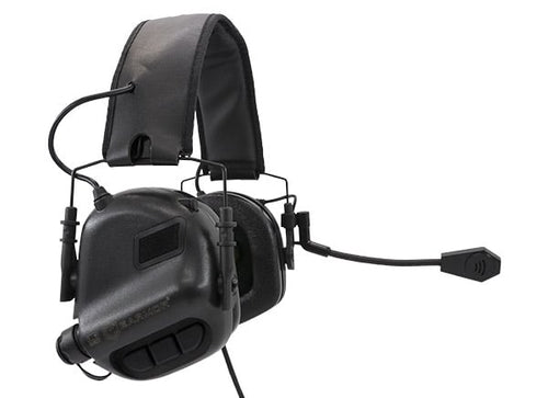 Earmor M32 Electronic Hearing Protector With Coms Black