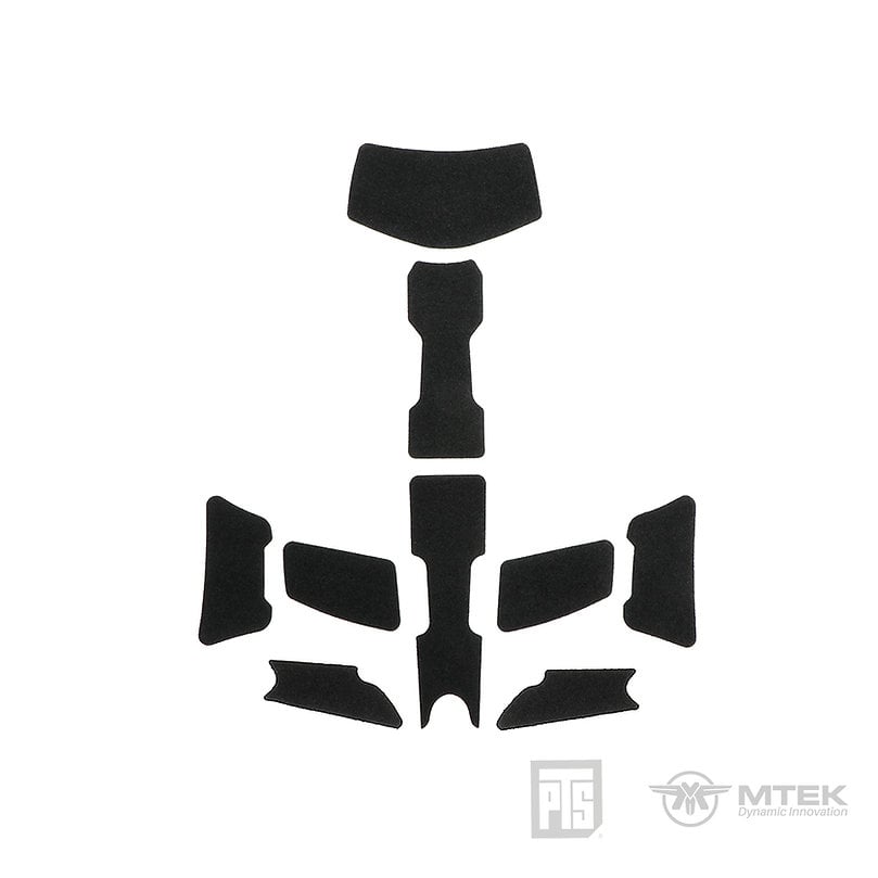 PTS MTEK FLUX Exterior Velcro Kit - Black