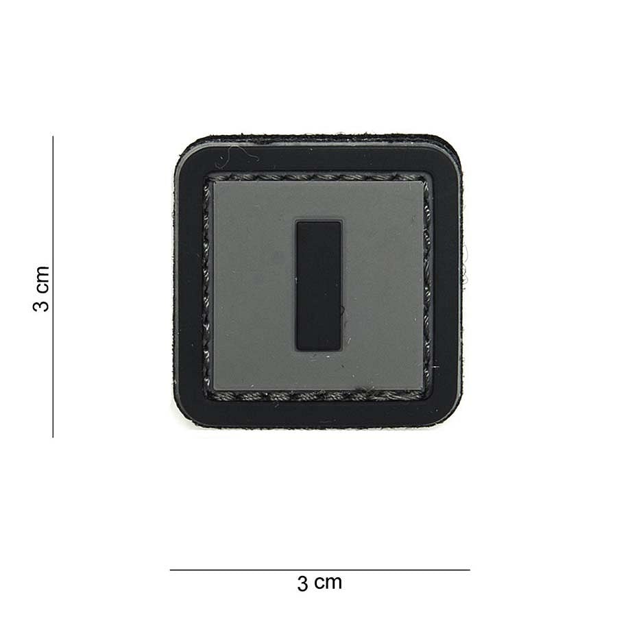 101 "I" Letter 3D PVC Patch
