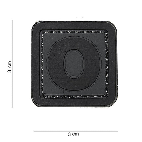 101 "O" Letter 3D PVC Patch