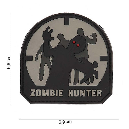 101 Zombie Hunter 3D PVC Patch