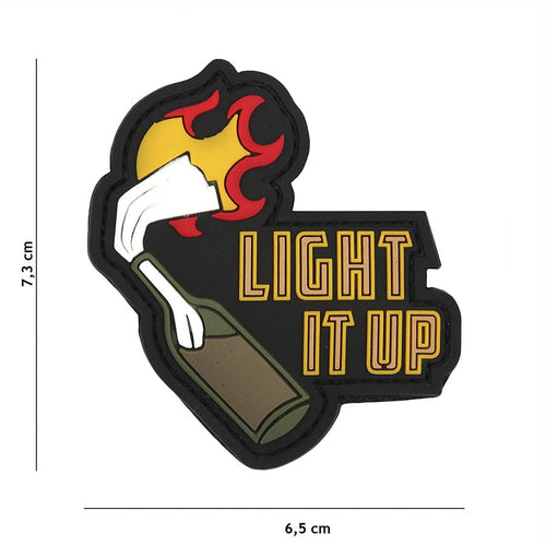 101 Light It Up 3D PVC Patch