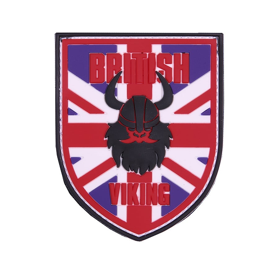 101 British Viking 3D PVC Patch - Full Colour