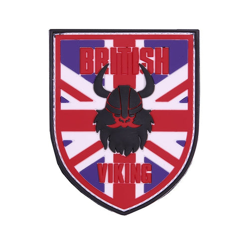 101 British Viking 3D PVC Patch - Full Colour