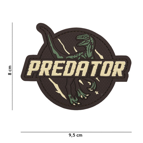 101 Predator Dinosaur 3D PVC Patch - Yellow