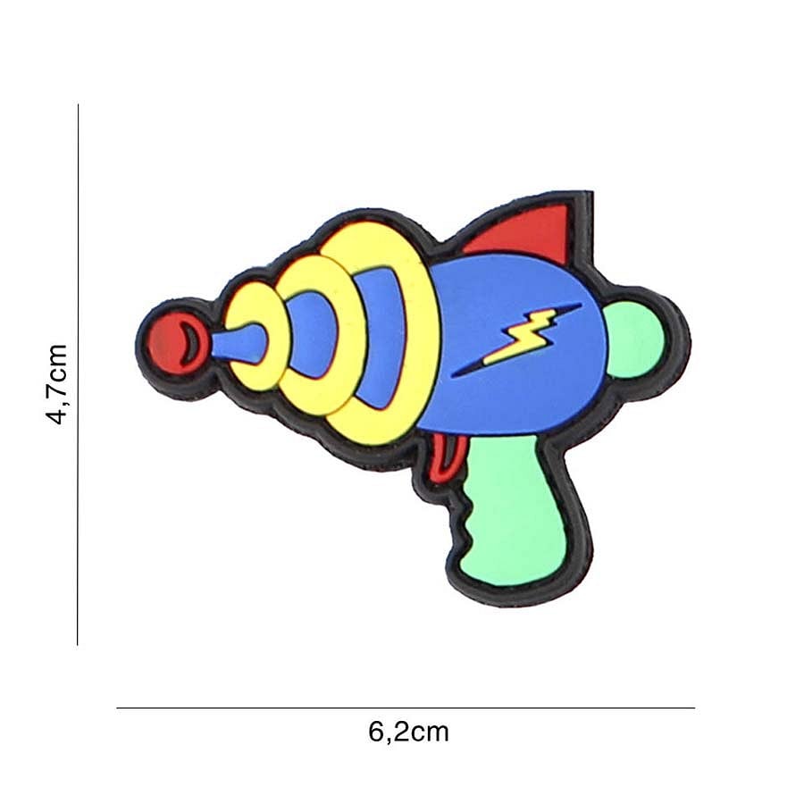 101 Spacegun 3D PVC Patch - Full Colour