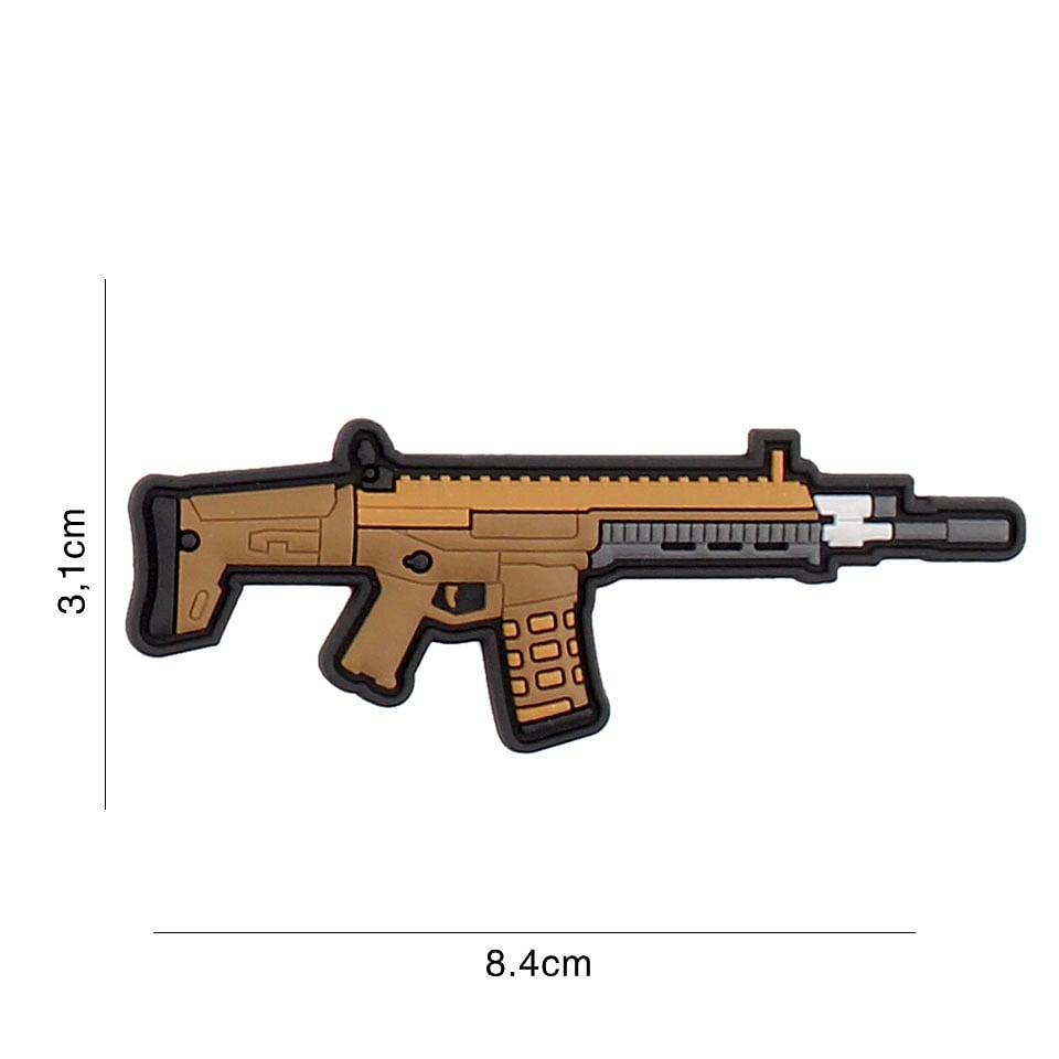 101 Scar 3D PVC Gun Patch