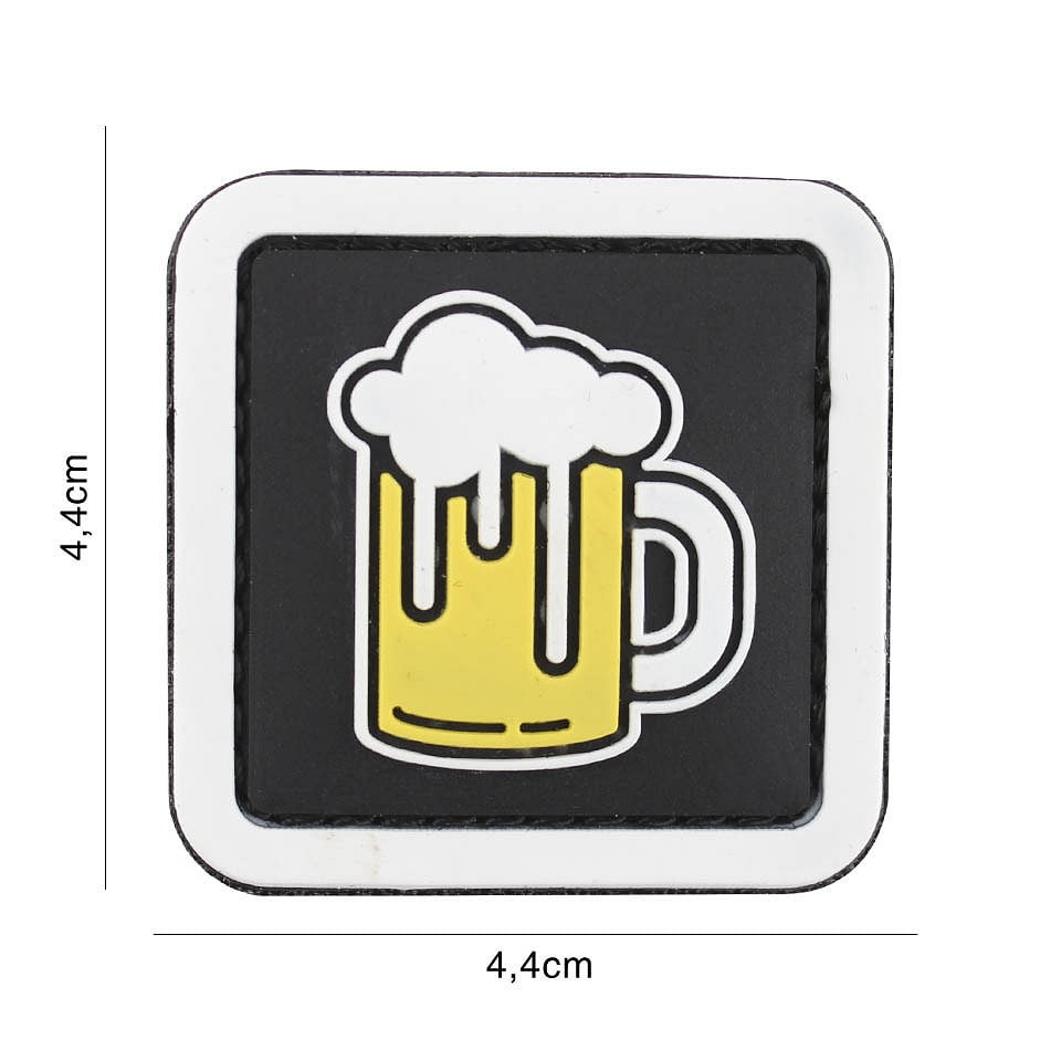101 Beer Square 3D PVC Patch