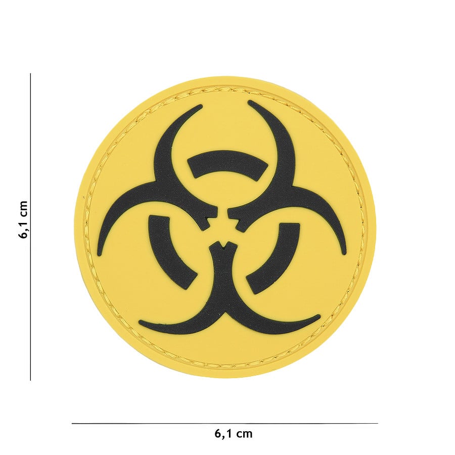 101 Resident Evil 3D PVC Patch - Yellow
