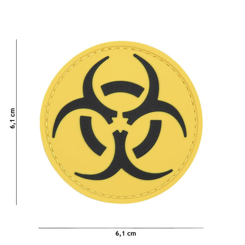 101 Resident Evil 3D PVC Patch - Yellow