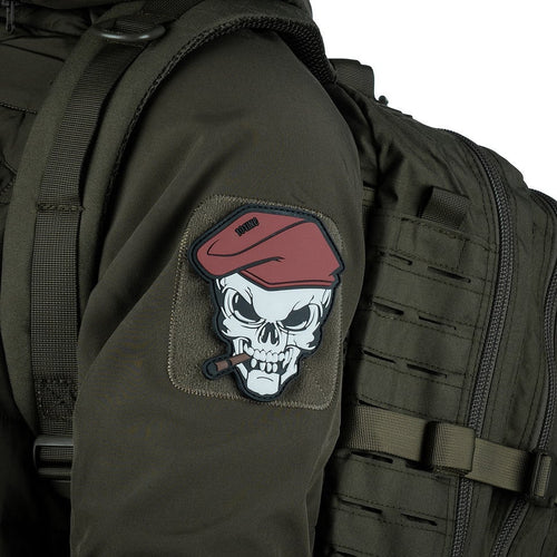 101 Skull Cigar 3D PVC Patch