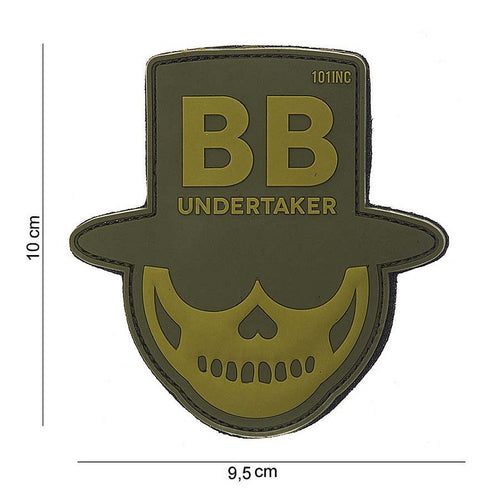 101 BB Undertaker 3D PVC Patch