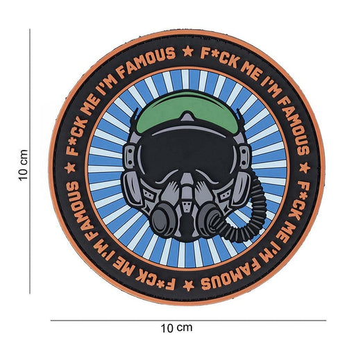 101 F*ck Me I'm Famous 3D PVC Patch