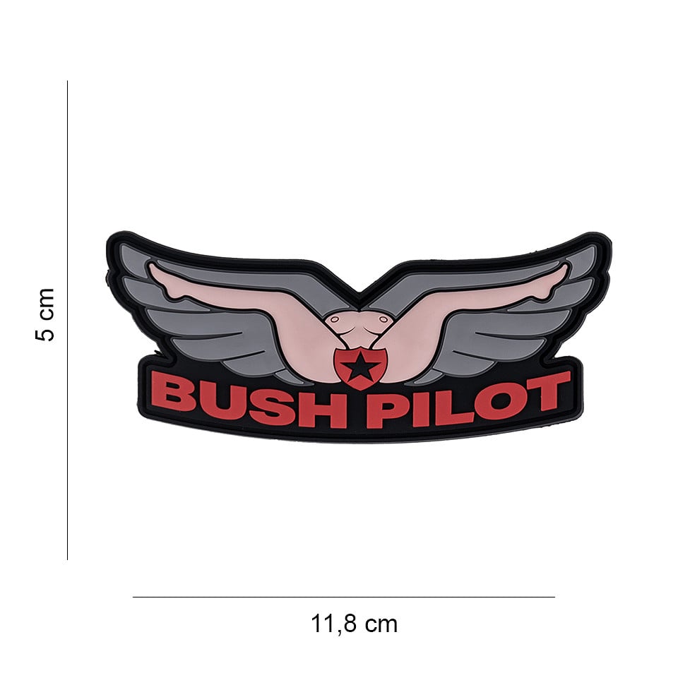 101 Bush Pilot 3D Rubber Patch