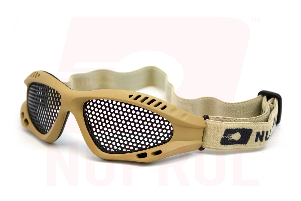 NP SHADES Mesh Eye Protection (Small) Tan