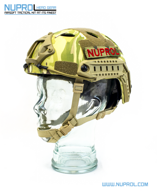 Nuprol Fast Railed Helmet - Multi
