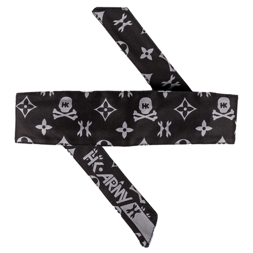 HK Headband - Monogram Black/Grey
