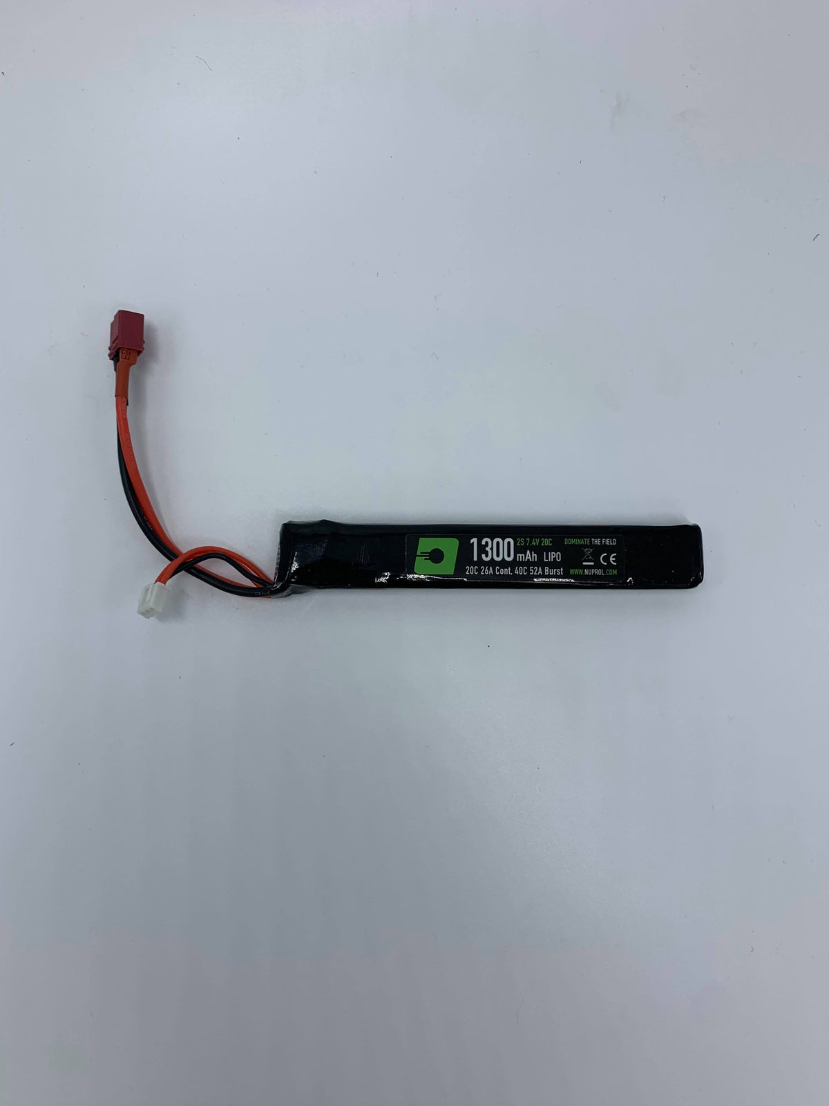 Nuprol 7.4v 1300Mah Lipo Stick Deans