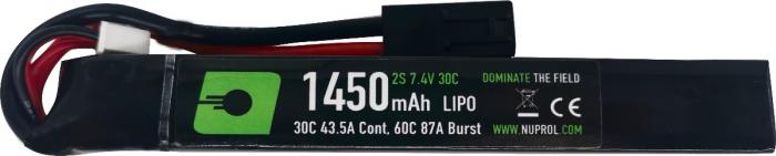 Nuprol 1450mAh LiPO 7.4V 30C Stick - Mini Tamiya