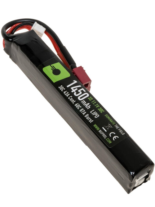 NUPROL 11.1V 1450mAh 30c Stick Battery Deans
