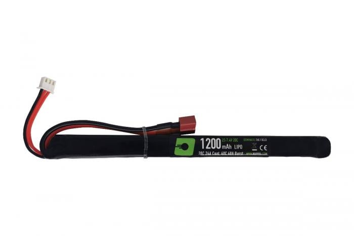 Nuprol 1200mAh LiPO 7.4V 20C Slim Stick - Deans