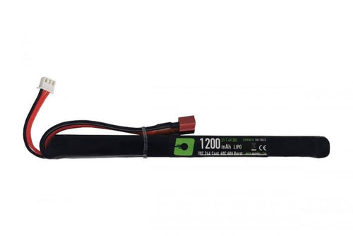 Nuprol 1200mAh LiPO 7.4V 20C Slim Stick - Deans