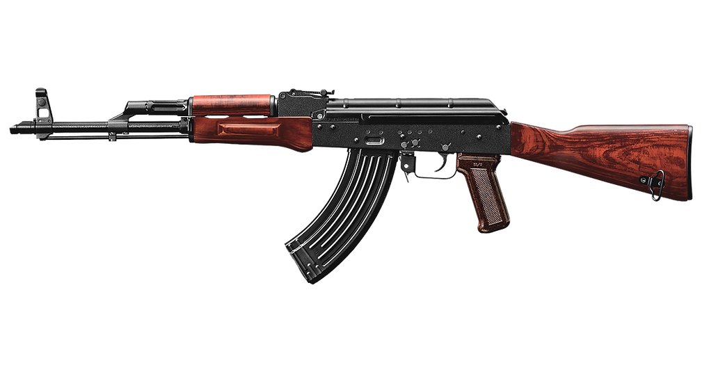 Tokyo Marui AKM Gas Blowback Rifle - Black/Wood