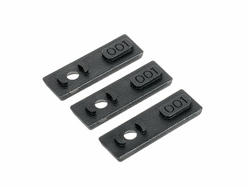 Rebel KeyMod Cable Clip Set of 3