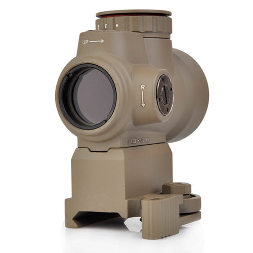 AIM-O MRO Red Dot with QD Riser Mount & Low Mount - Dark Earth
