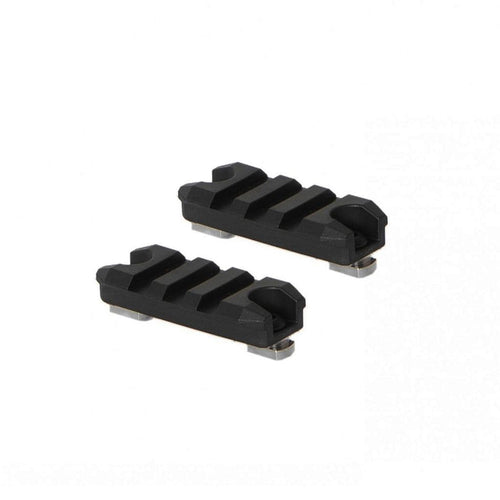 Amoeba 2 Inch M-LOK Plastic Rail 2-Pack - Black