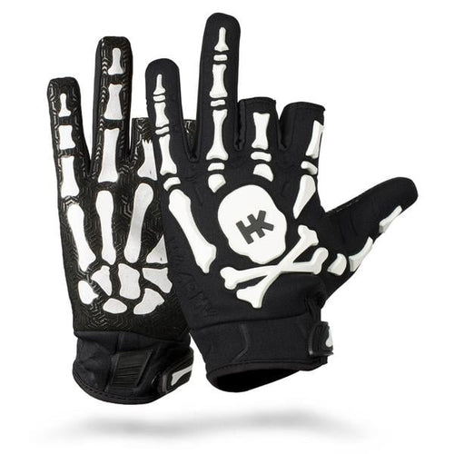 HK Army Bones Gloves - Black/White