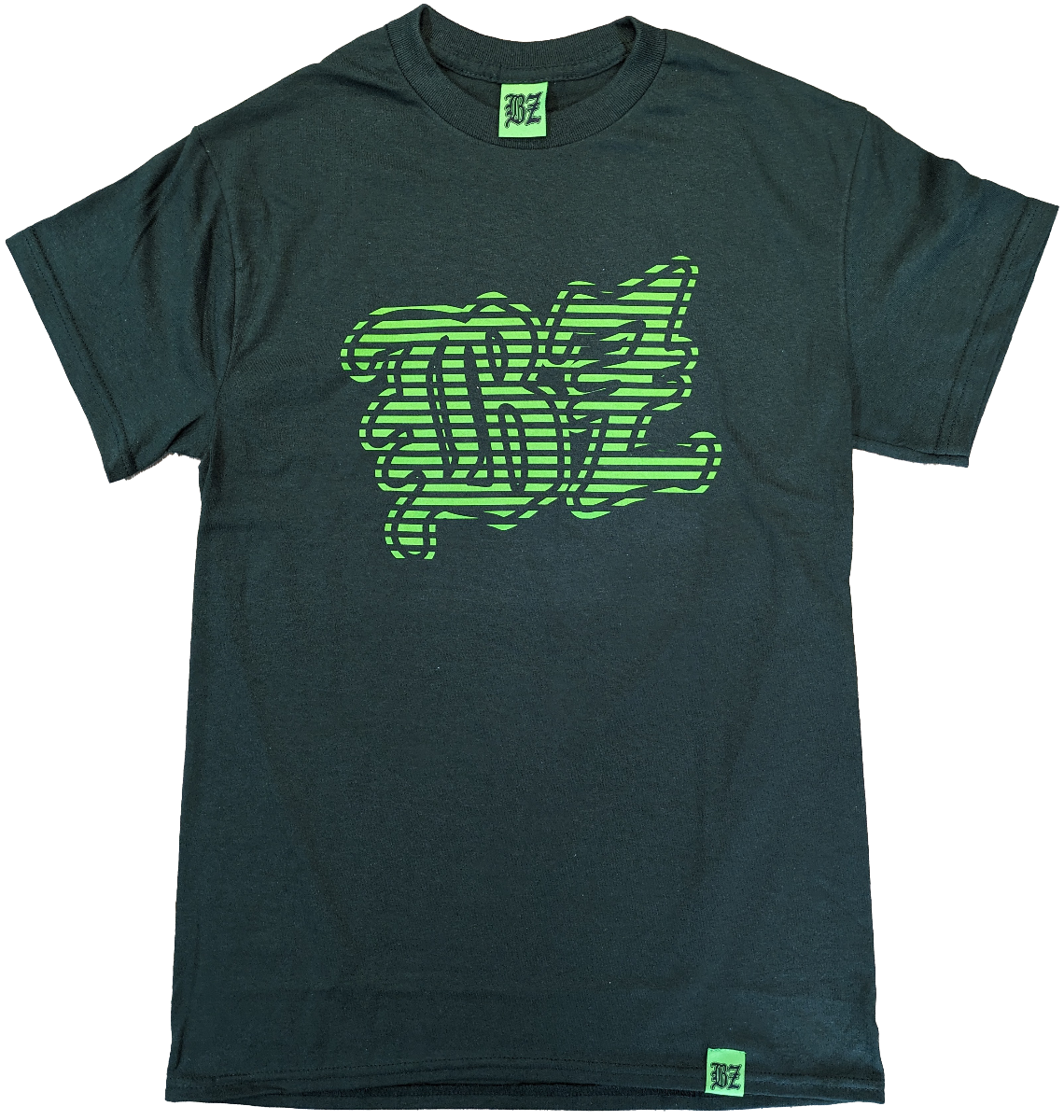 BZ 'Night Vision' T-Shirt - Green/Green