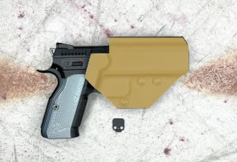 Deadly Customs DC1 CZ Shadow 2 Kydex Holster - Tan