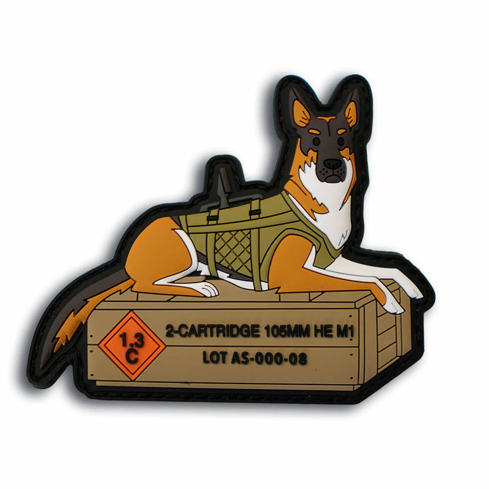 Airsoftology German Shepard Tactical Dog Patch