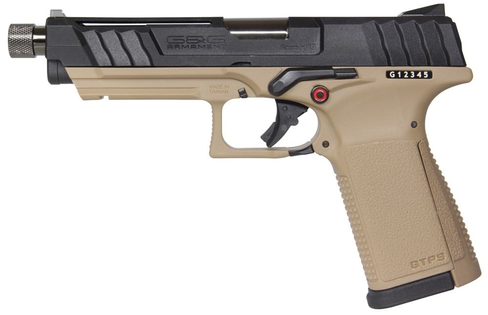 G&G GTP9 Pistol - Black/DST