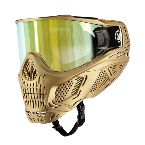 HK Army HSTL Skull Goggle - Metallic Gold