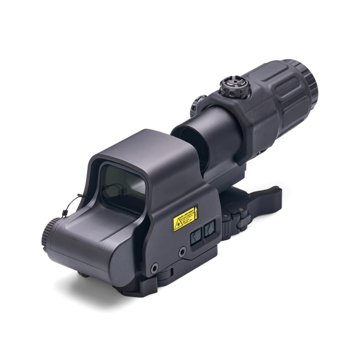 Rebel HHS Red/Green Holographic Hybrid Sight EXPS with G33 Magnifier - Black