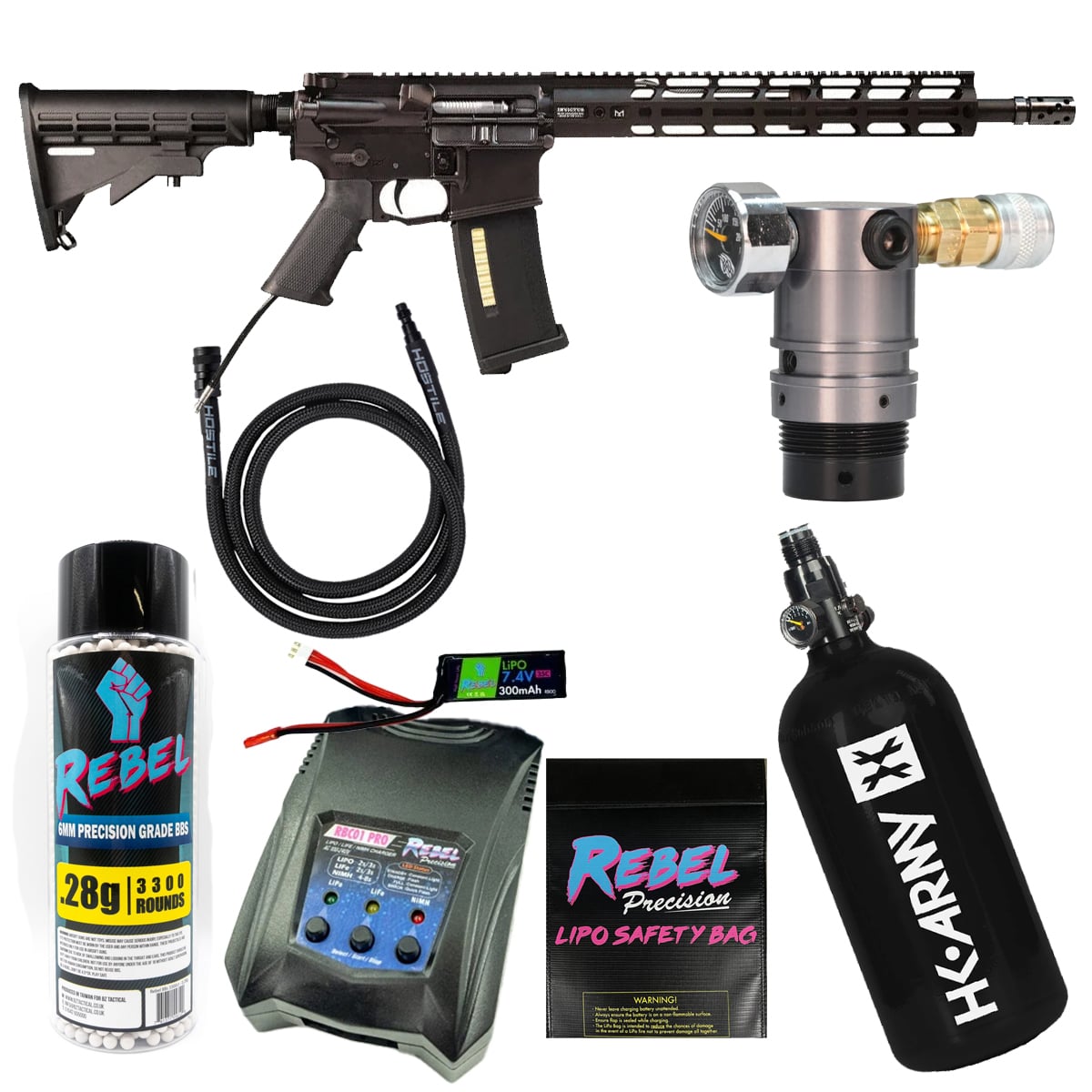 Wolverine MTW Forged Series - Standard 14" Carbine Premium HPA Bundle