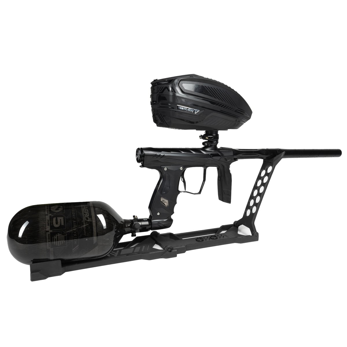 Hk Army Joint Folding Gun Stand - Black