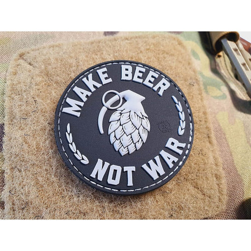 JTG Make Beer, Not War 3D Rubber Patch - Swat
