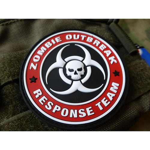 JTG Zombie Outbreak Response Team 3D Rubber Patch - Full Colour