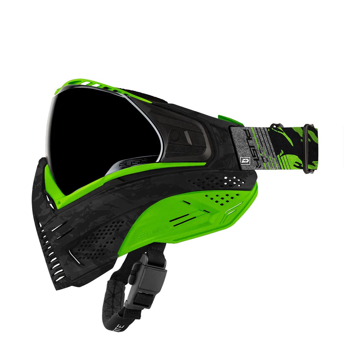 Push Unite Mask - Lime Camo