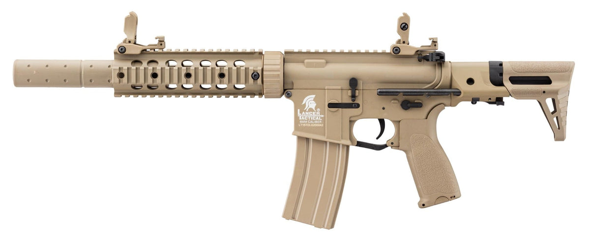 Lancer Tactical LT-15 GEN2 M4 PDW - Tan