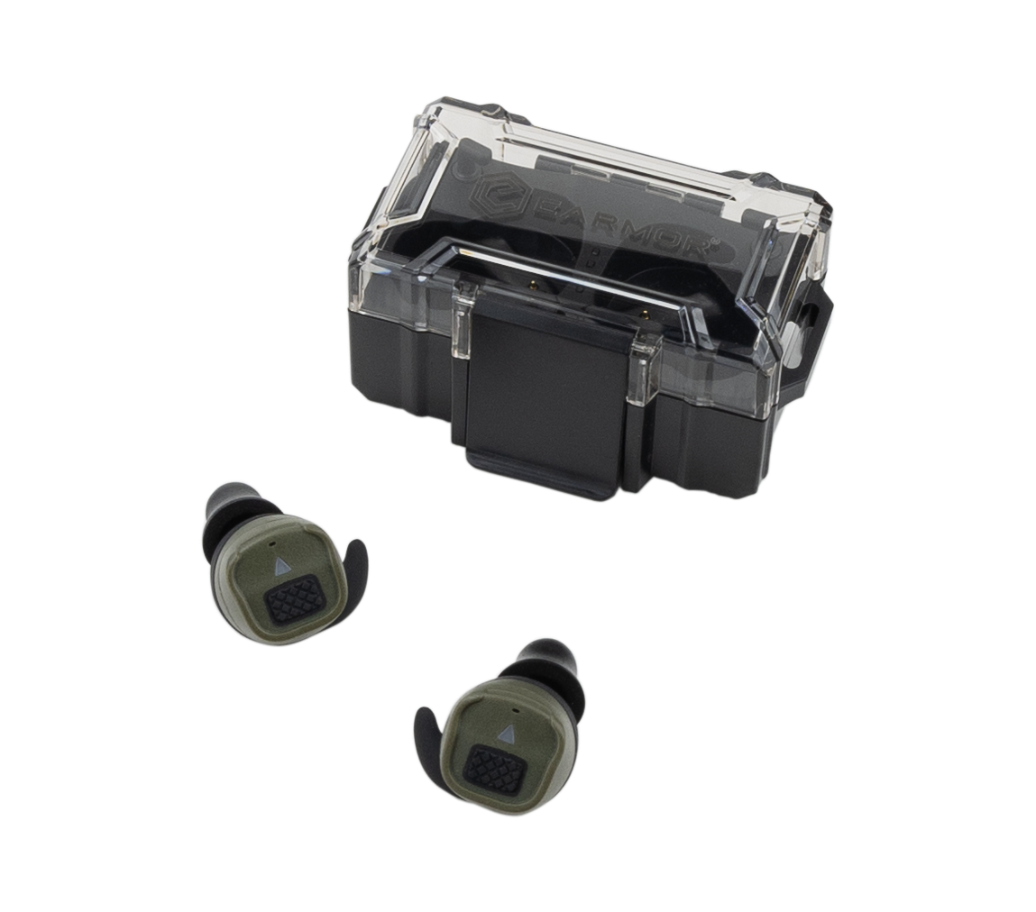 Earmor M20T Pro Tactical Noise Canceling Earbuds-Foliage Green