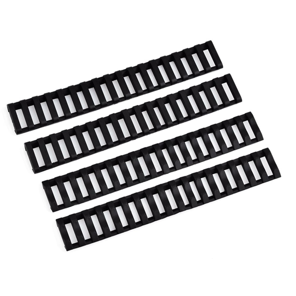 Rebel Ladder Rail Cover Set 18 Slots - Black