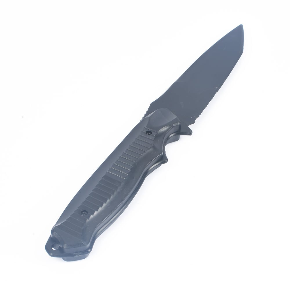 Rebel Tactical Plastic Knife + MP Sheath-Black